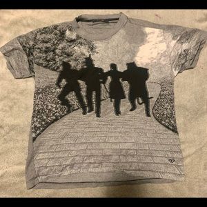 Gray and black Louis Vuitton "Wizard of Oz" shirt